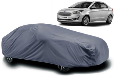 KULTEX Car Cover For Ford Aspire (With Mirror Pockets)(Grey)