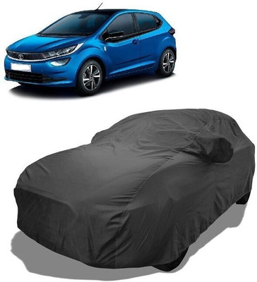 QLAX Car Cover For Maruti Altroz XM Diesel (With Mirror Pockets)(Grey)