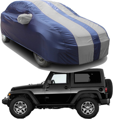 SS FOR YOUR SMART NEEDS Car Cover For Mahindra Thar (With Mirror Pockets)(Silver, Blue, For 2020 Models)