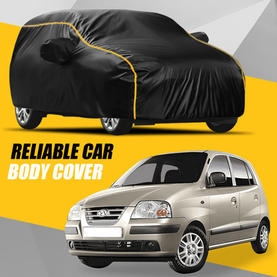 ALMICS Car Cover For Hyundai Santro Xing (With Mirror Pockets)(Multicolor)