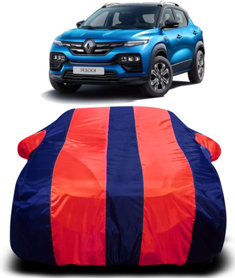 S Shine Max Car Cover For Renault Kiger (With Mirror Pockets)(Multicolor)