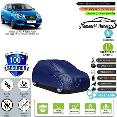 Tamanchi Autocare Car Cover For Datsun Go Plus A Option Petrol(Blue)