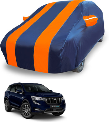 MOCKHE Car Cover For Mahindra XUV 700 (With Mirror Pockets)(Orange)