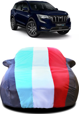 Duffel Car Cover For Mahindra XUV 700 (With Mirror Pockets)(Grey, Red, White, Blue)