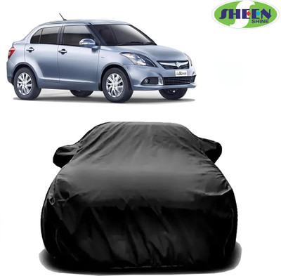 Sheen Car Cover For Maruti Swift Dzire (Without Mirror Pockets)(Black)