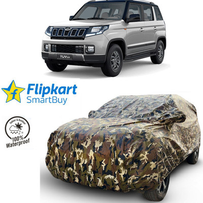 Flipkart SmartBuy Car Cover For Mahindra TUV300 (With Mirror Pockets)(Multicolor)