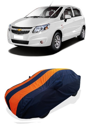 Coxtor Car Cover For Chevrolet Sail UVA (With Mirror Pockets)(Orange)