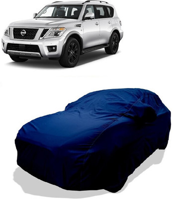 Coxtor Car Cover For Nissan Armada 5.6 V8 7AT 4WD (390 HP) (With Mirror Pockets)(Green)