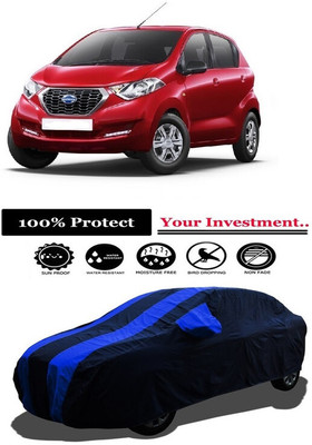 Amexride Car Cover For Datsun Redi GO S (With Mirror Pockets)(Multicolor)