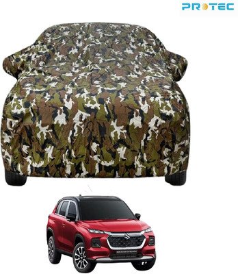 ProTec Car Cover For Maruti Suzuki Grand Vitara (With Mirror Pockets)(Green)