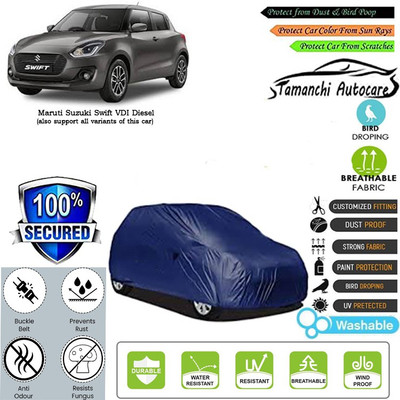 Tamanchi Autocare Car Cover For Maruti Suzuki Swift VDI Diesel(Blue)