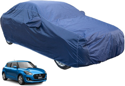 Auto Hub Car Cover For Maruti Suzuki Swift (Without Mirror Pockets)(Blue)