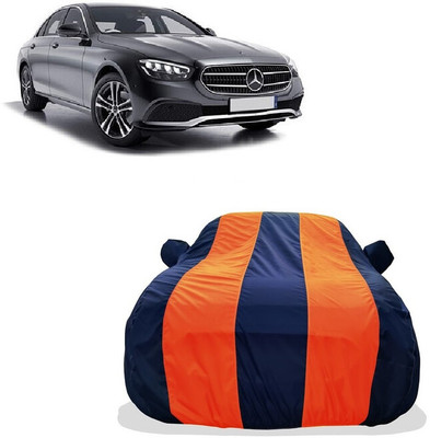 Tricway Car Cover For Mercedes Benz E-Class (With Mirror Pockets)(Orange)