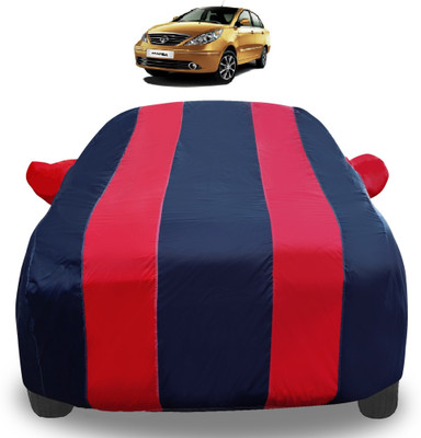 Amanzo Car Cover For Tata Manza (With Mirror Pockets)(Red)