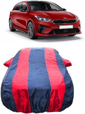 Wegather Car Cover For Kia ceed (With Mirror Pockets)(Red)