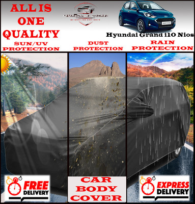 Tamanchi Autocare Car Cover For Hyundai Grand i10 Nios(Grey)