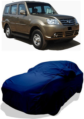 Coxtor Car Cover For Tata Sumo Grande MKII EX (With Mirror Pockets)(Blue)
