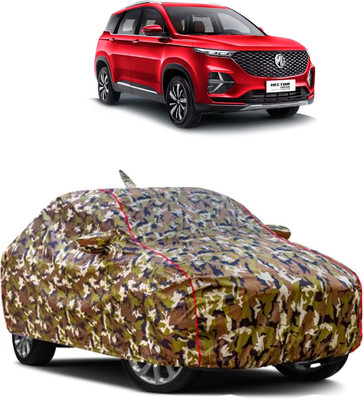 KARKING Car Cover For MG Hector Plus (With Mirror Pockets)(Multicolor)