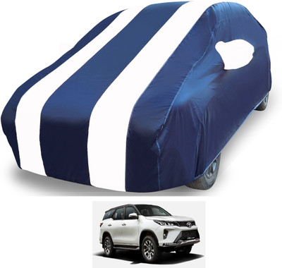 Euro Care Car Cover For Toyota Universal For Car (With Mirror Pockets)(White)