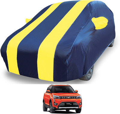 MOCKHE Car Cover For Mahindra XUV 300 (With Mirror Pockets)(White)