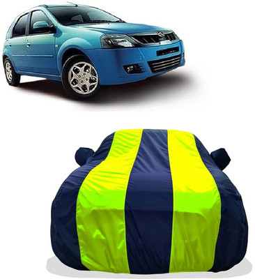 Tricway Car Cover For Mahindra E Verito D4 Electric (With Mirror Pockets)(Yellow)