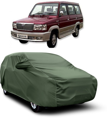 aosis Car Cover For Toyota Qualis (With Mirror Pockets)(Green)