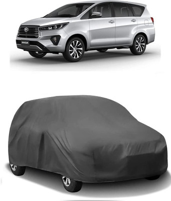 ARNEJA Car Cover For Toyota Innova Crysta (Without Mirror Pockets)(Grey)