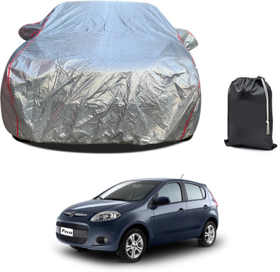 PAGORA Car Cover For Fiat Palio D (With Mirror Pockets)(Silver, For 2019, 2020, 2021, 2022, 2023 Models)