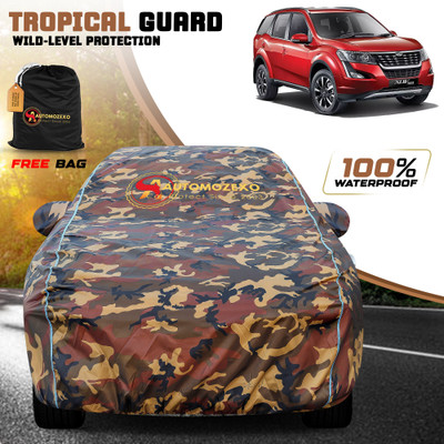 AUTOMOZEXO Car Cover For Mahindra XUV 500 (With Mirror Pockets)(Multicolor)