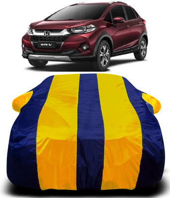 R Rayvin Star Car Cover For Honda WRV (With Mirror Pockets)(Multicolor)