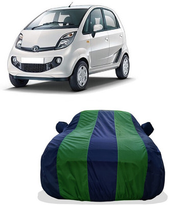 Tricway Car Cover For Tata Nano XM (With Mirror Pockets)(Green)