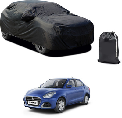 PAGORA Car Cover For Maruti Suzuki Swift Dzire (With Mirror Pockets)(Black, For 2019, 2020, 2021, 2022, 2023 Models)