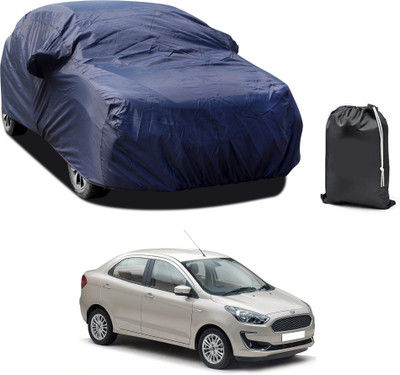 PAGORA Car Cover For Ford Aspire (With Mirror Pockets)(Blue)