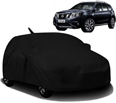 Swarish Car Cover For Nissan Terrano (With Mirror Pockets)(Multicolor)