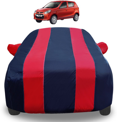 Amanzo Car Cover For Maruti Suzuki Alto 800 (With Mirror Pockets)(Red)