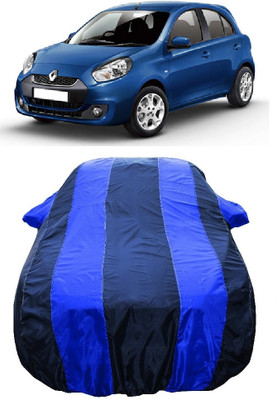 Wegather Car Cover For Renault Pulse Diesel RxL (With Mirror Pockets)(Blue)