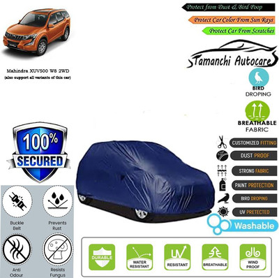 Tamanchi Autocare Car Cover For Mahindra XUV500 W8 2WD(Blue)