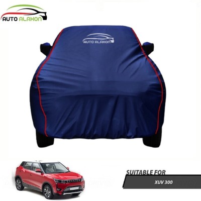 AUTO ALAXON Car Cover For Mahindra XUV 300 (With Mirror Pockets)(Blue)