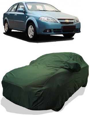 Coxtor Car Cover For Chevrolet Optra Magnum (With Mirror Pockets)(Green)