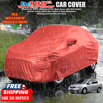 Tamanchi Autocare Car Cover For Maruti Suzuki SX4(Red)