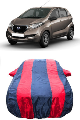Wegather Car Cover For Datsun Redi GO AMT 1.0 (With Mirror Pockets)(Red)