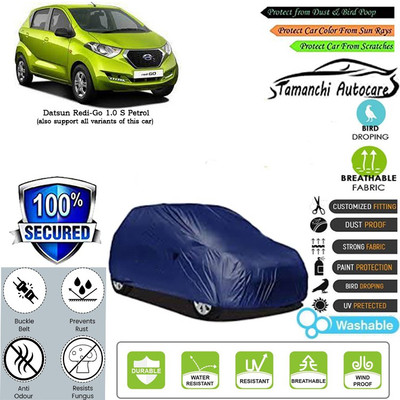 Tamanchi Autocare Car Cover For Datsun Redi-Go 1.0 S Petrol(Blue)