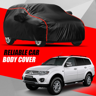 AXLOZ Car Cover For Mitsubishi Pajero Sport (With Mirror Pockets)(Multicolor)
