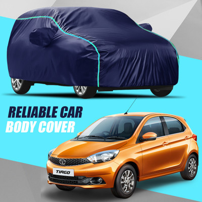 V VINTON Car Cover For Tata Tiago (With Mirror Pockets)(Multicolor)