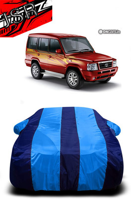 J S R Car Cover For Tata Sumo Gold (With Mirror Pockets)(Blue)