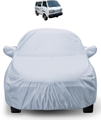 Auto Hub Car Cover For Maruti Omni (With Mirror Pockets)(Silver)