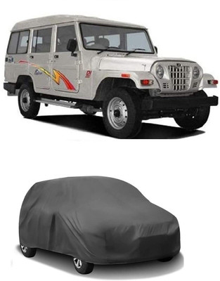 ARNEJA Car Cover For Mahindra Marshal (Without Mirror Pockets)(Grey)
