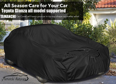 Tamanchi Autocare Car Cover For Toyota Glanza(Black)