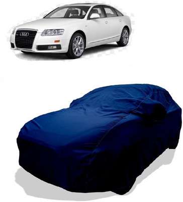 Coxtor Car Cover For Audi A6 C6 2.0 TFSI (With Mirror Pockets)(Green)