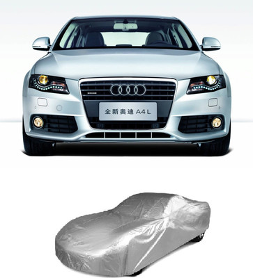 THE REAL ARV Car Cover For Audi A4 (With Mirror Pockets)(Silver)